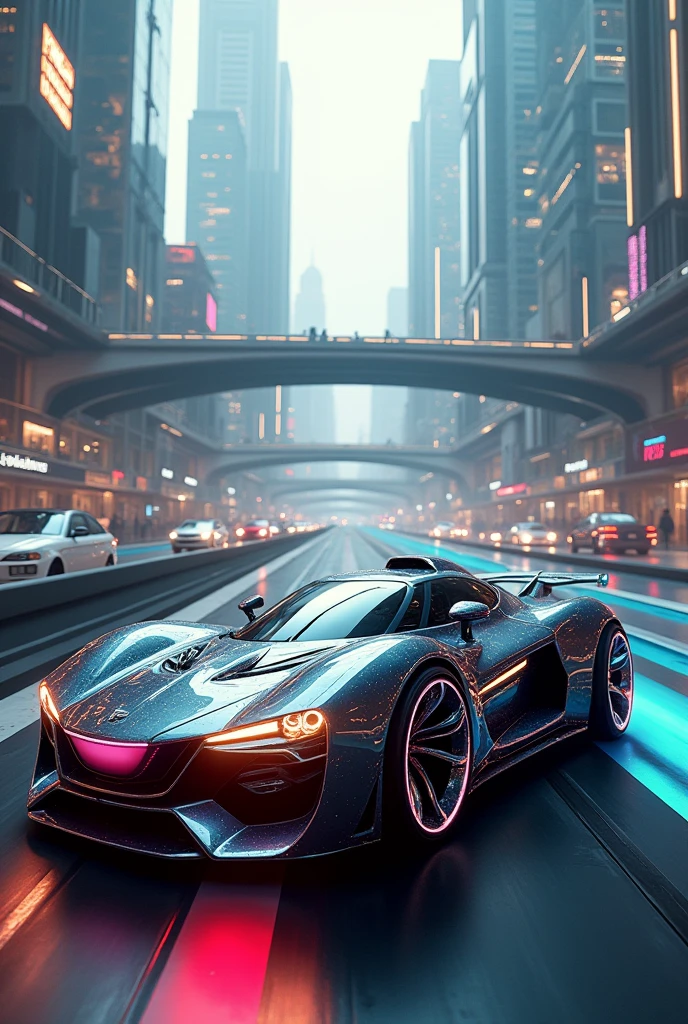 futuristic car