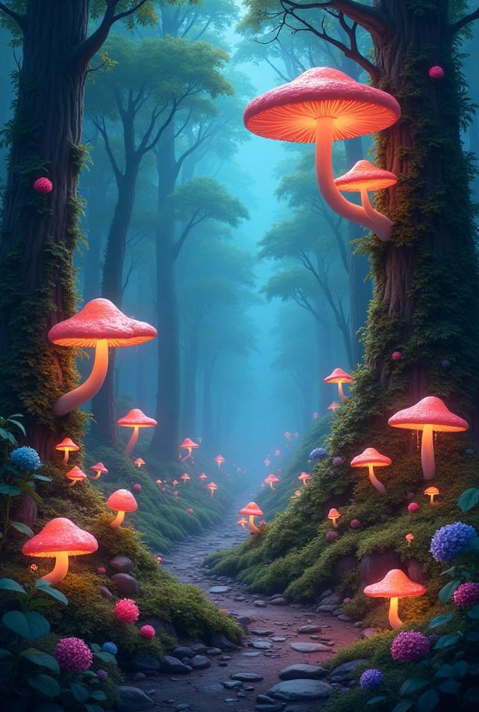 Magic Mushroom Forest