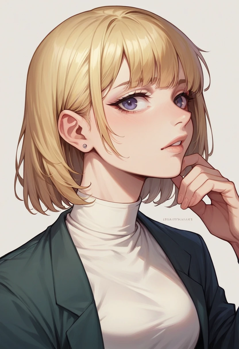 Kim Taehyung do BTS, along with a blonde in gotham, Make it realistic