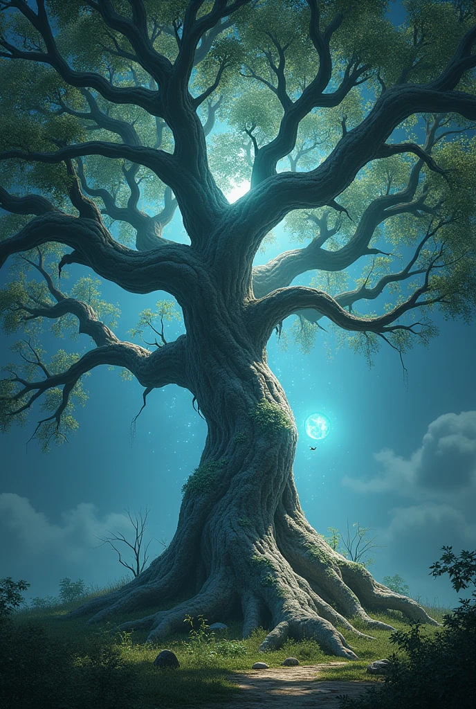A Enchanted Tree:

• Appearance: Bark glowing silver, branches humming with ancient wisdom.

• Voice: Gentle and soothing.

• Wisdom Shared: Life's tapestry woven with curiosity, kindness, and courage.
