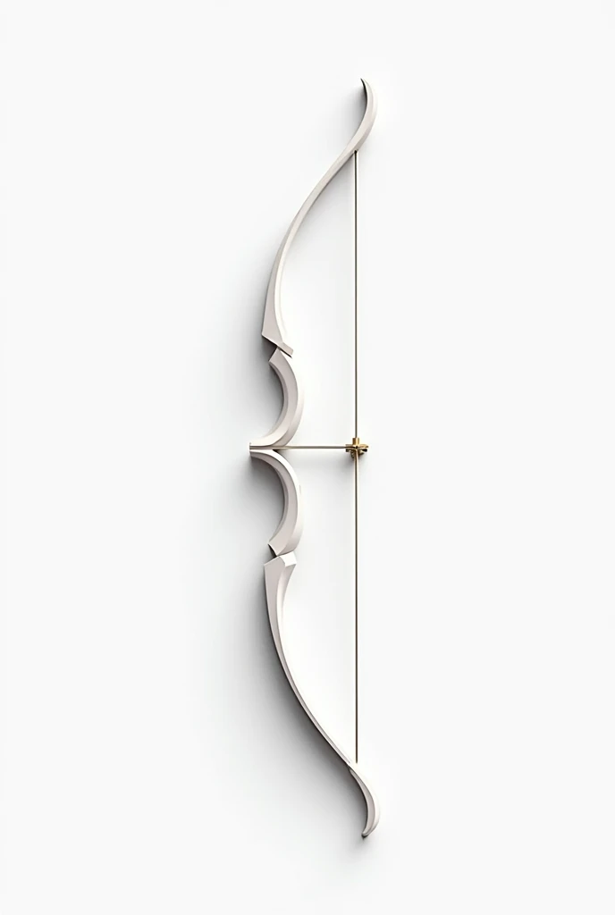 You can create a minimalist white logo with the Artemis bow