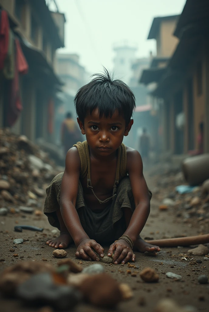 Indian child labour working