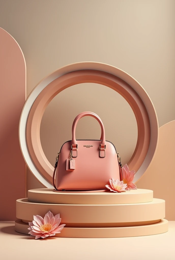 I want a Profile Picture of my Instagram Store of Branded bag Put on Circular round thing and best Colour Combination