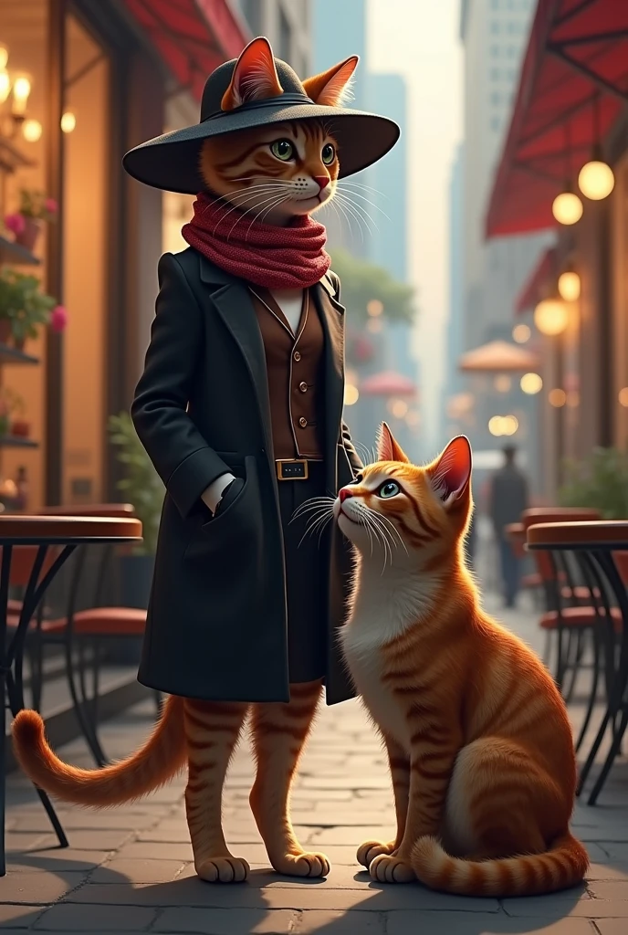 Generate fashionable cats
Fashionable femal cat rejects male