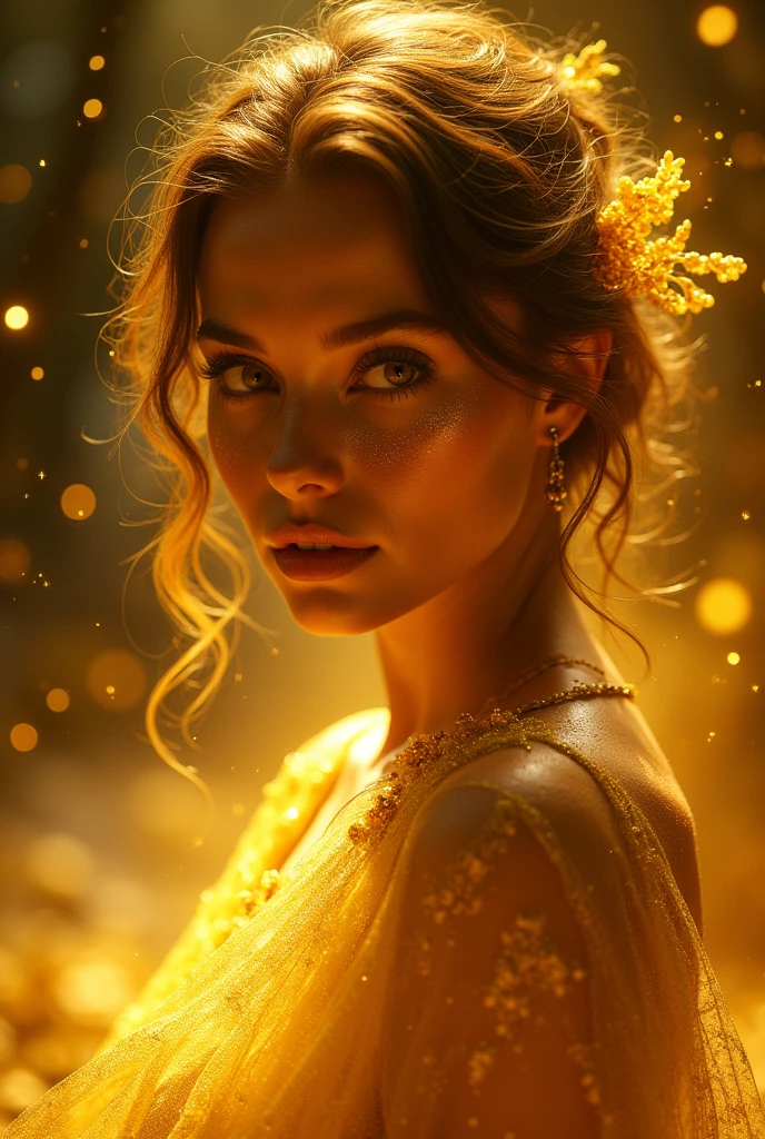 Gold woman 

