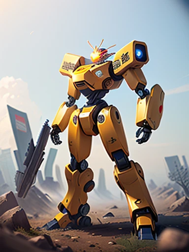 Highest quality,A robot with a sleek body,A picture of a robot with lots of numbers on it, A mix of anime robots and organic matter, japanese Mecha, # Mecha,Mecha animal, Mecha robot details, Mecha inspired, cool Mecha style, pterodactyl Mecha, Masterpiece Concept Art, vitruvian Mecha、Colorful body
