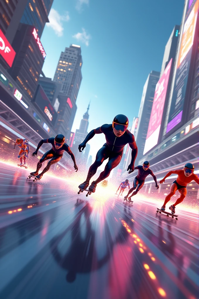 Skate race