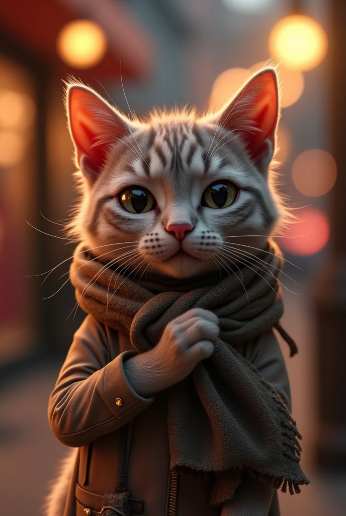 Generate fashionable cats
Fashionable cat falls in love
  

 