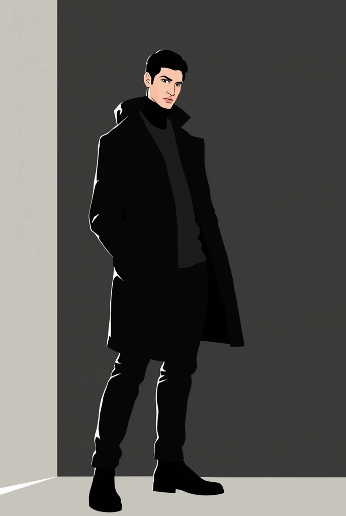 Trendyssey logo in black clothing brand