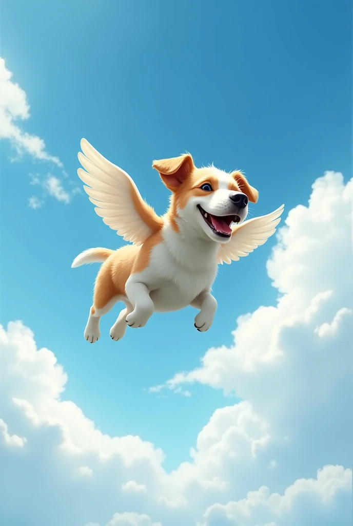 Dog Fly In Sky
