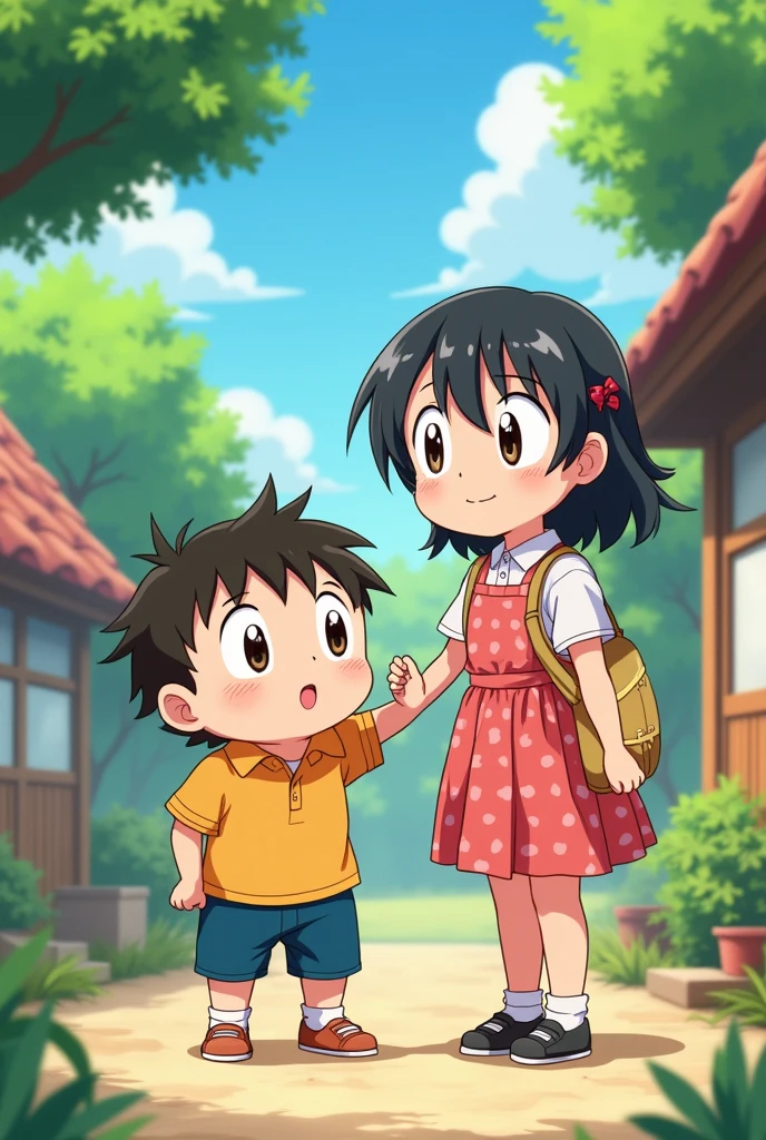 Nobita and sizuka 