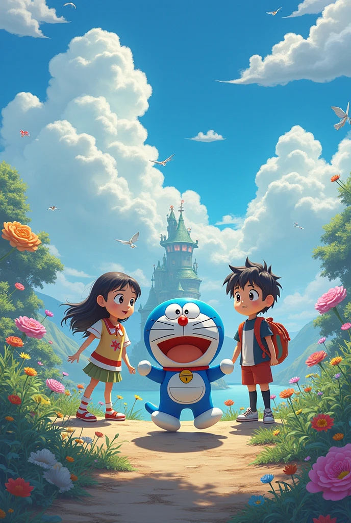 Doremon Nobita suzuka jihan soniyo