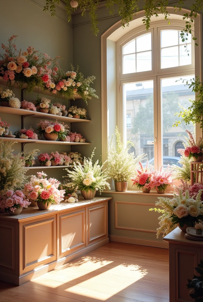 Artificial flower shop