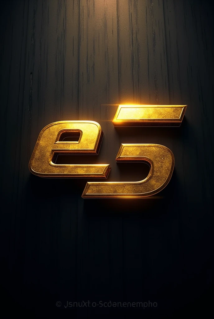 LOGO WITH GOLDEN LETTERS THAT SAYS E-SPORTS TOURNAMENTS