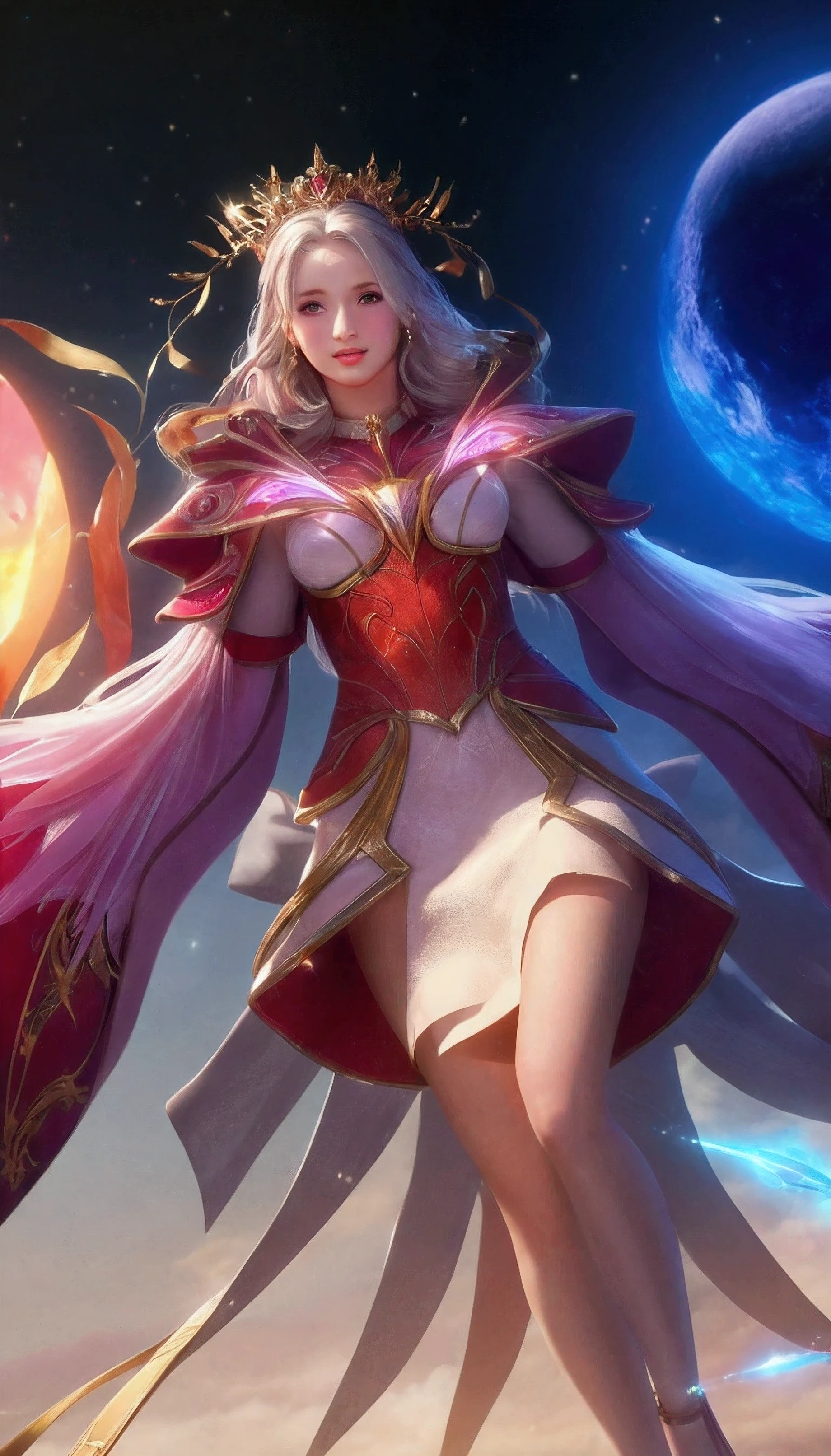 ((Best quality, 8k, Masterpiece :1.3)), upper body, sharp focus :1.2, beautiful women with perfect figure, highly detailed facial and skin texture, detailed eyes, double evelids, interior view, perfect lighting, glowing skin.