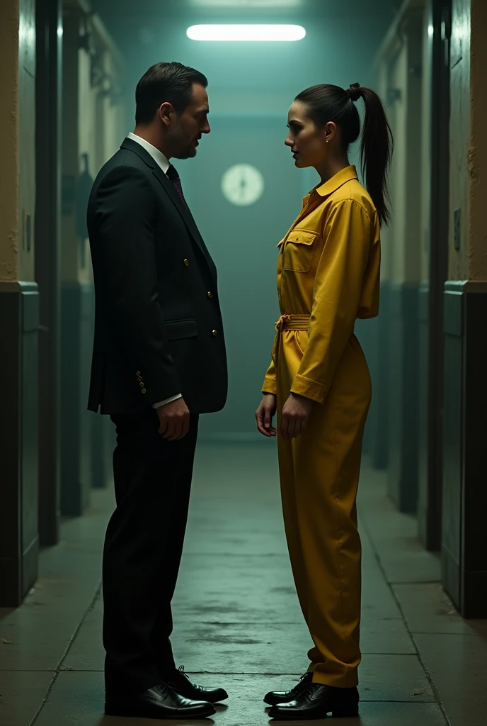 Harry Hart from Kingsman talking to The Bride from Kill Bill