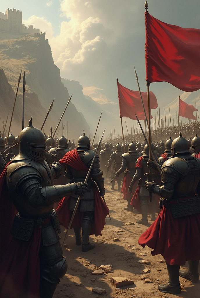 Medieval war theme
