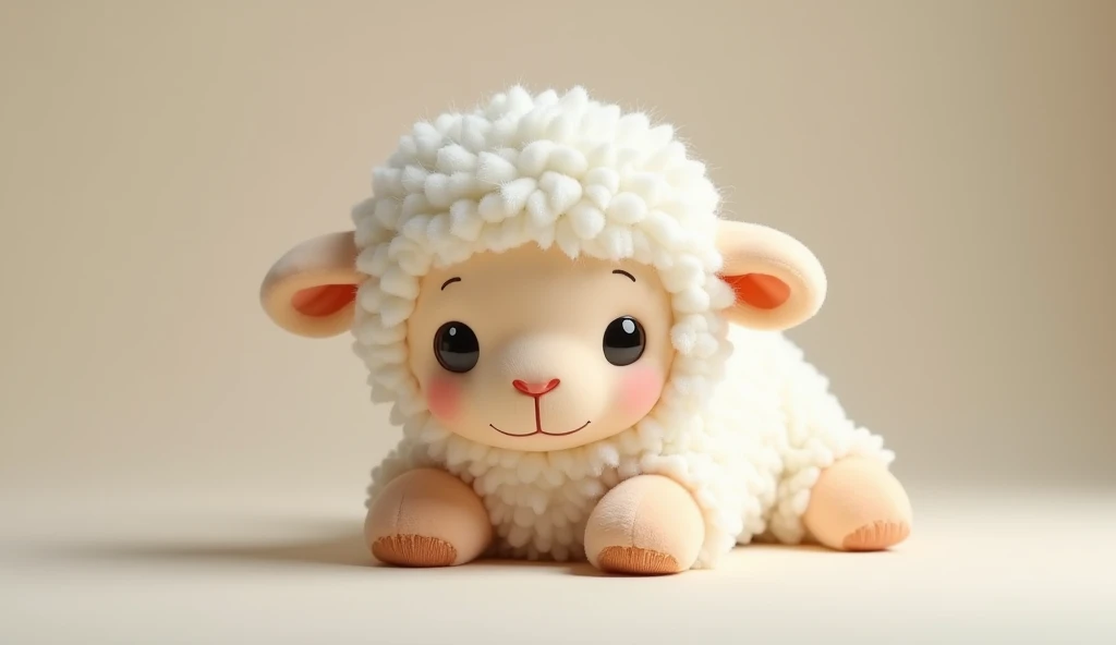 Sheep doll,Sheep dollของเล่นสุดcute,He's tiny.,Face the lens,Luxury materials,cute