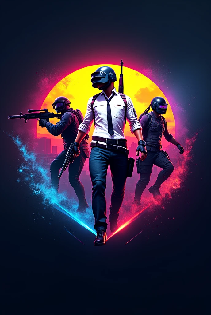 A gaming logo for free fire and bgmi gamer