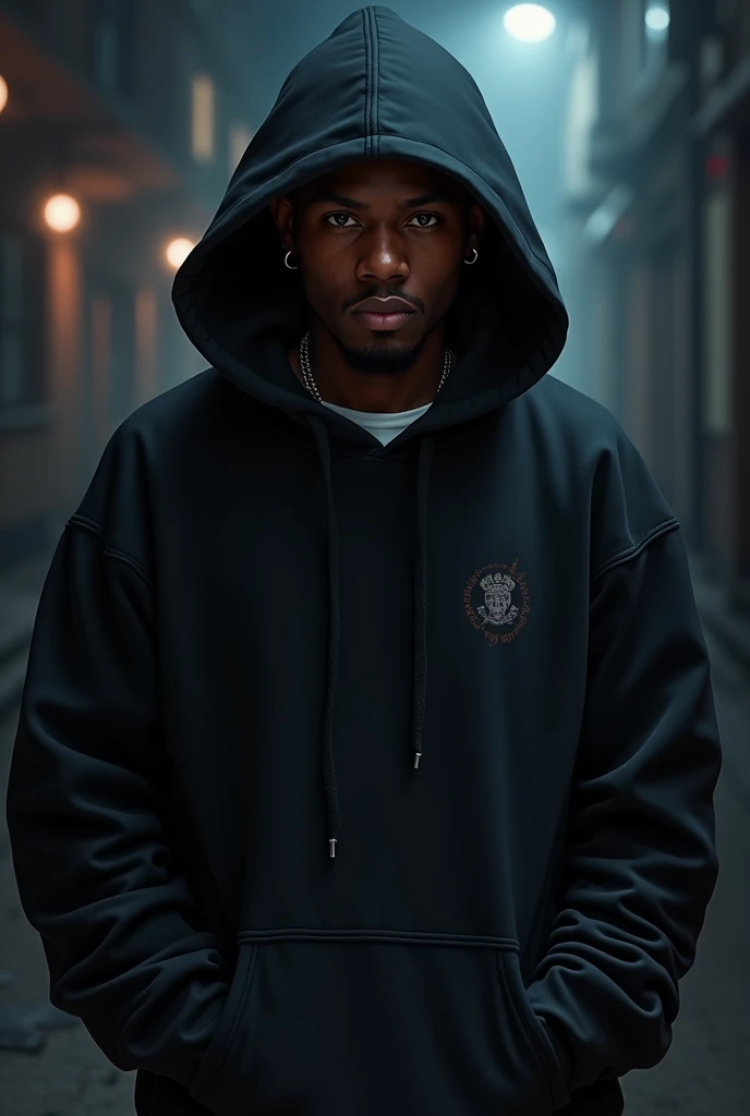 Central cee with trap star hoodie