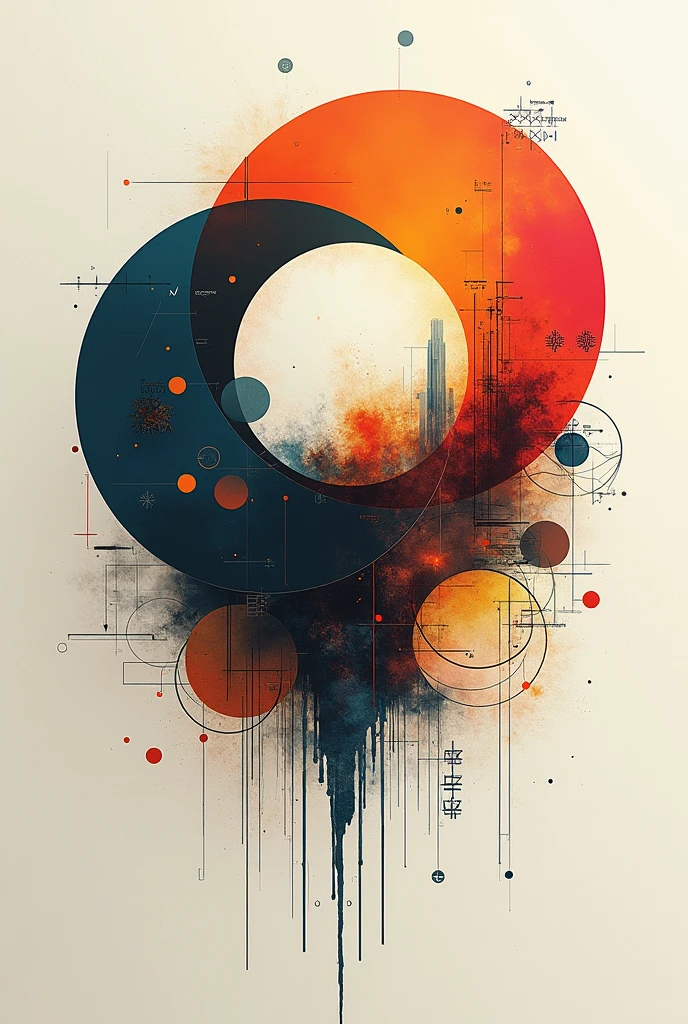 create a creative venn diagram connected to mathematics
