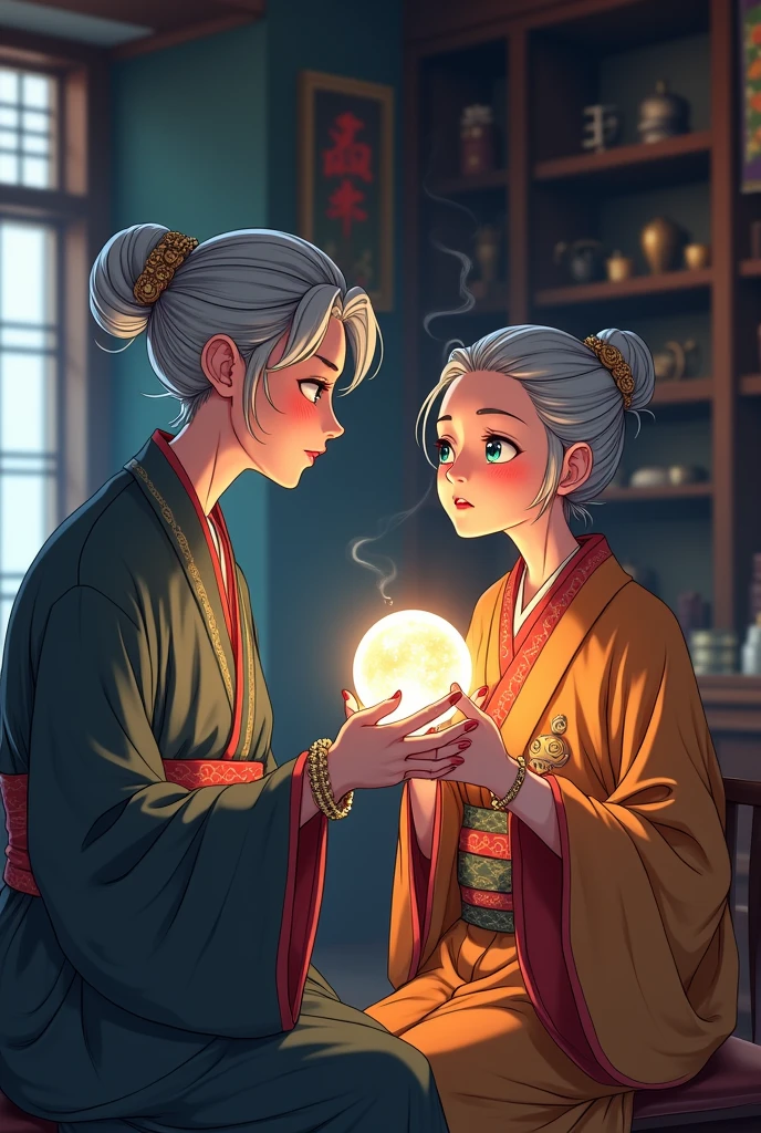 Confession Fortune Teller Grandma Anime