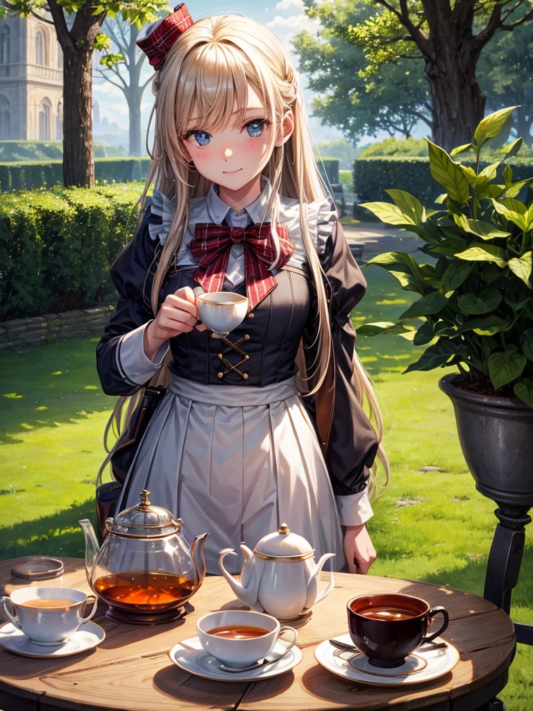 British, have a tea, gute girl