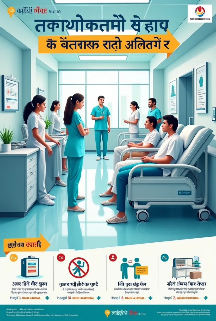 Hindi poster on patient safety

