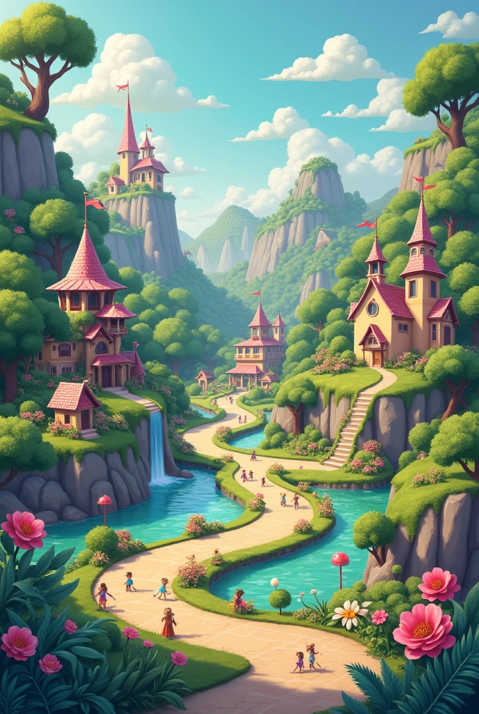 Deladysigner dreamland theme park map