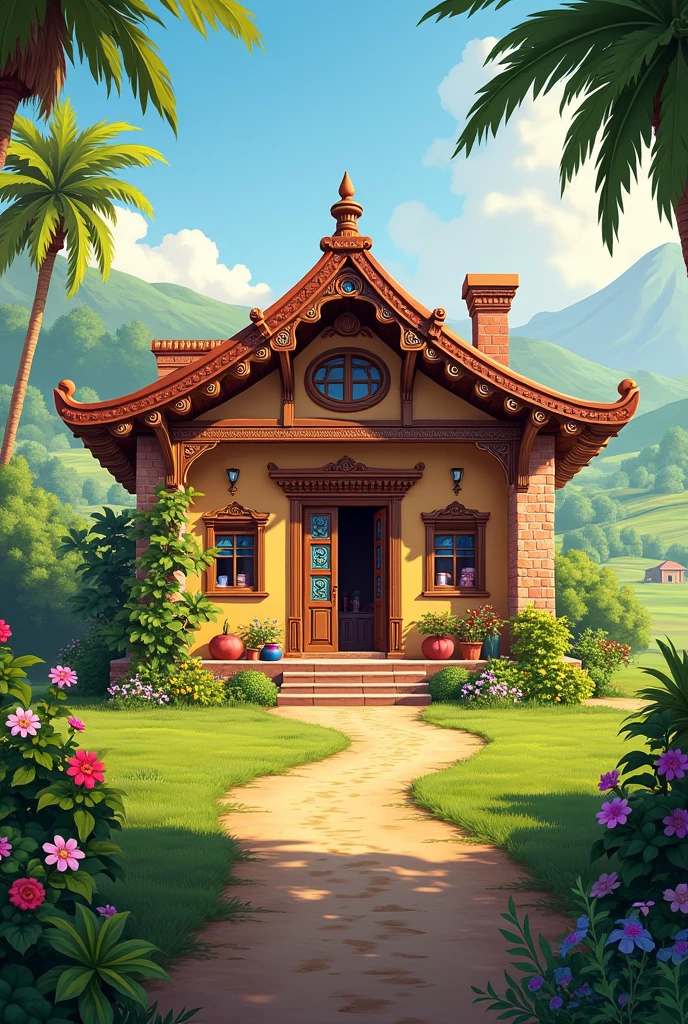 Beautiful village House
of Punjab
