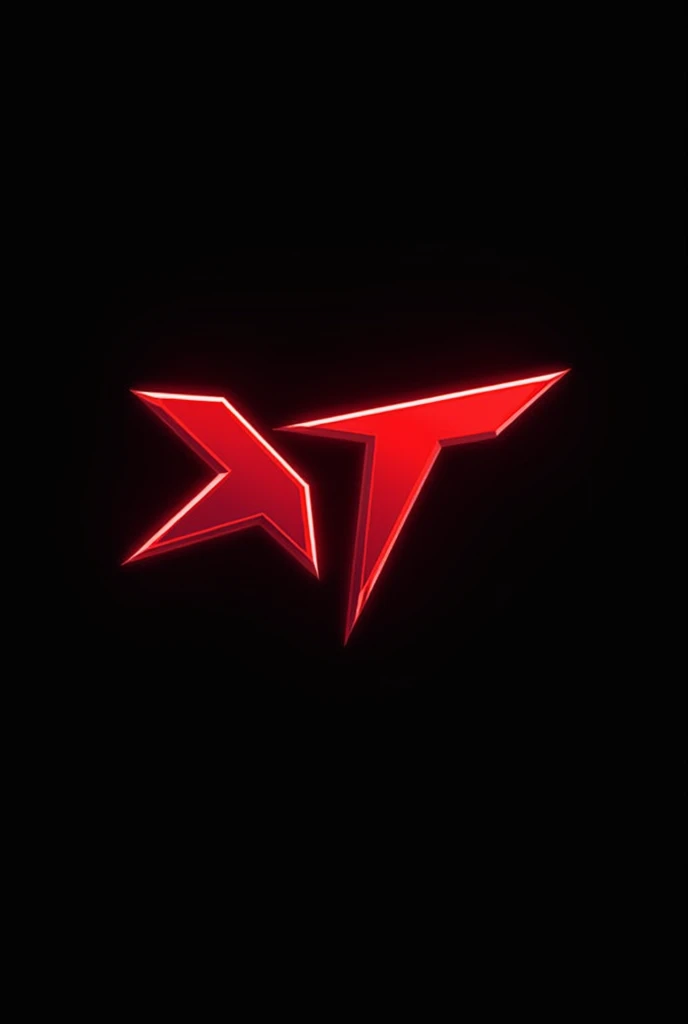 I have a logo that says "E-Sports Tournaments" with black background and red and pointed letters