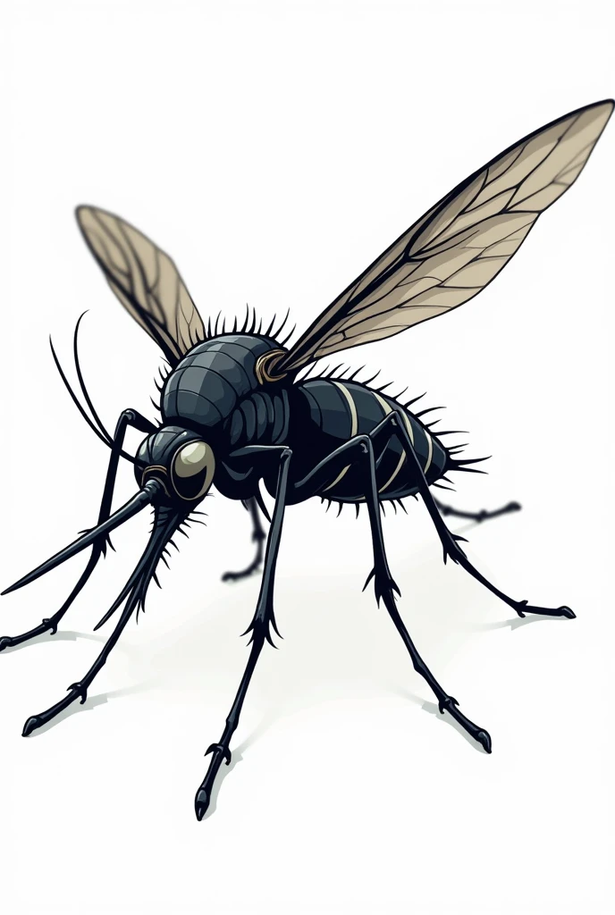 Small vicious mosquito logo