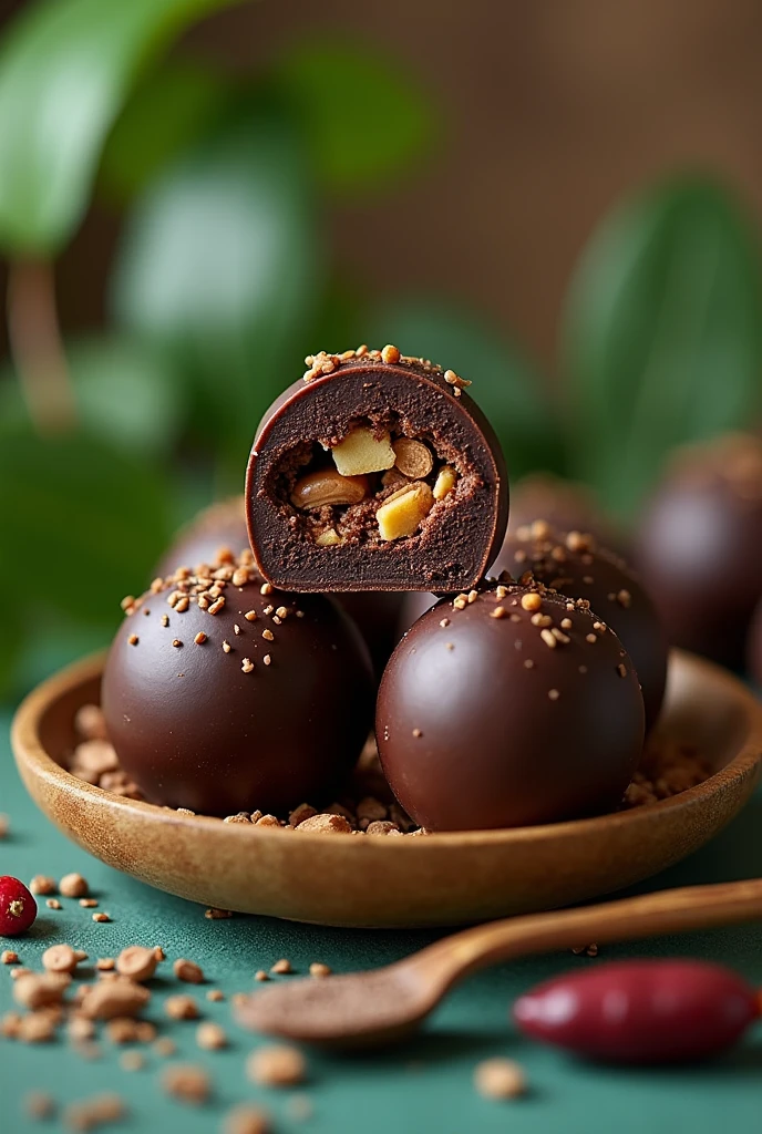 Create chocolate bites named ChocoVita 
