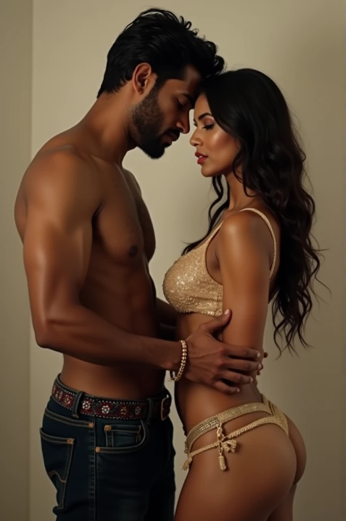 Some gangster catch cute Indian girl big boobs and remove his clothes and touching his body parts like boobs p****