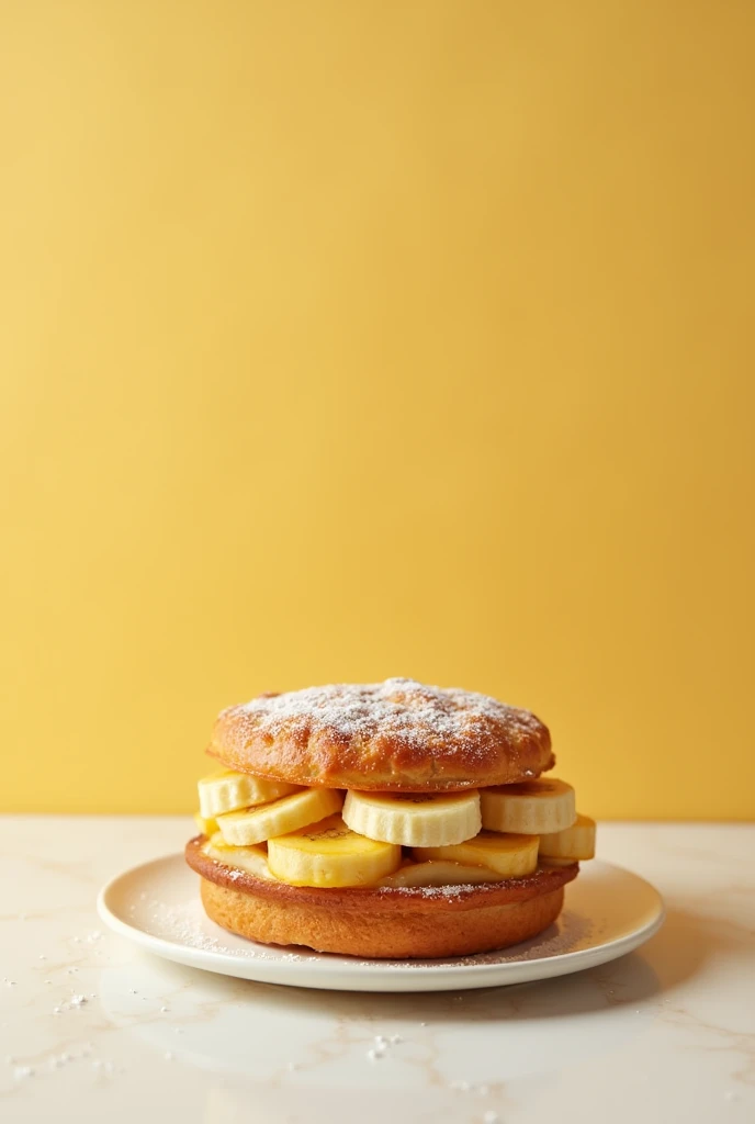 pastry with Banana fillings (no plate)