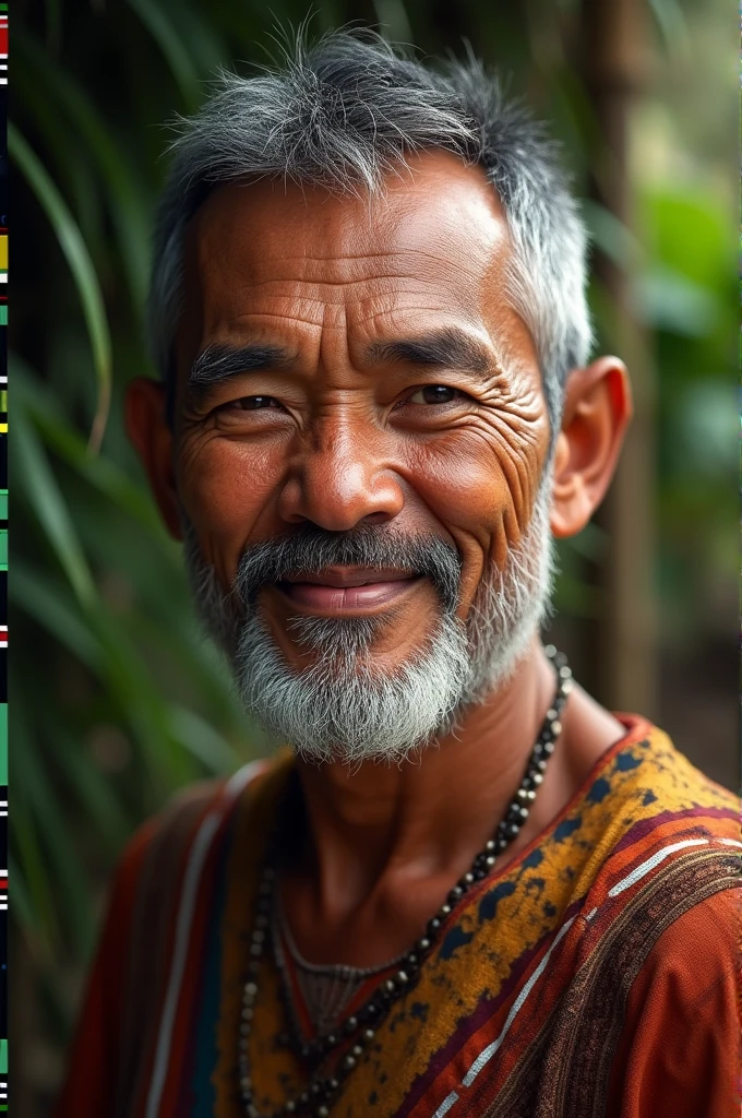 Create a realistic Facebook profile picture of Mark Ah Chee from Papua New Guinea.