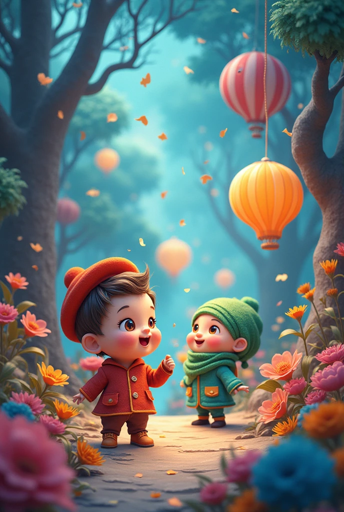 We’re going to learn the ABCs together! Let’s dive into the magical world of letters!"