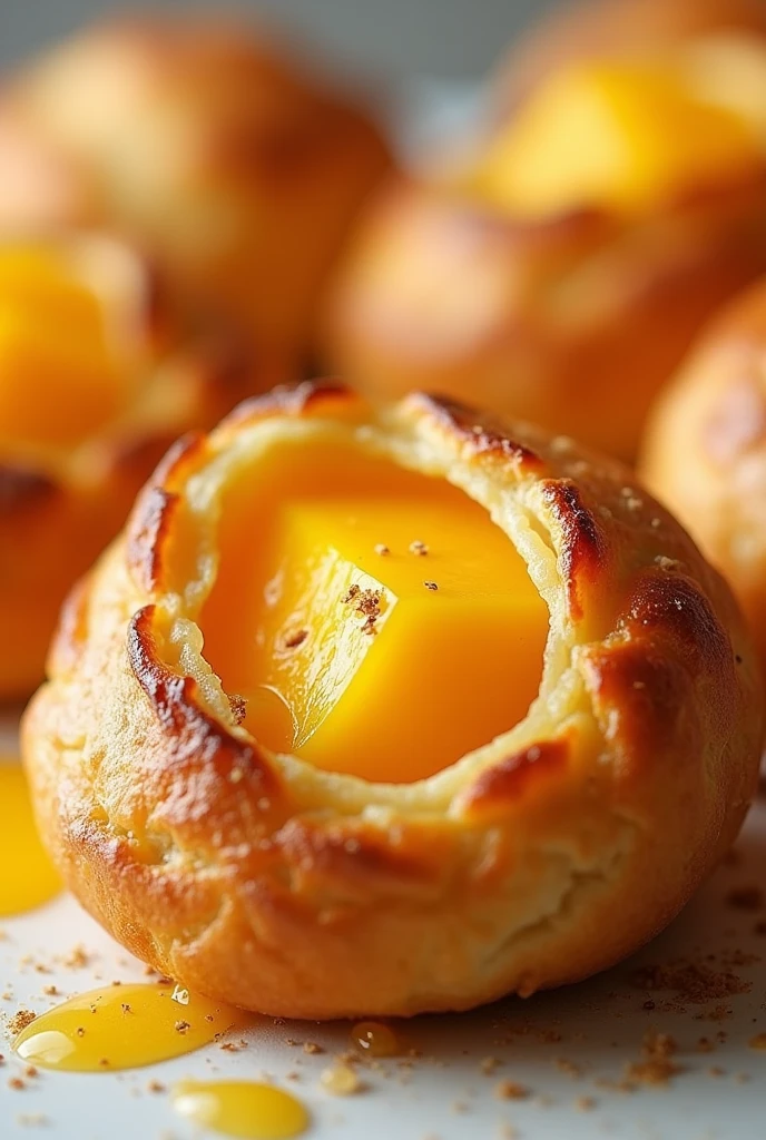 pastry with Mango fillings (no plate)