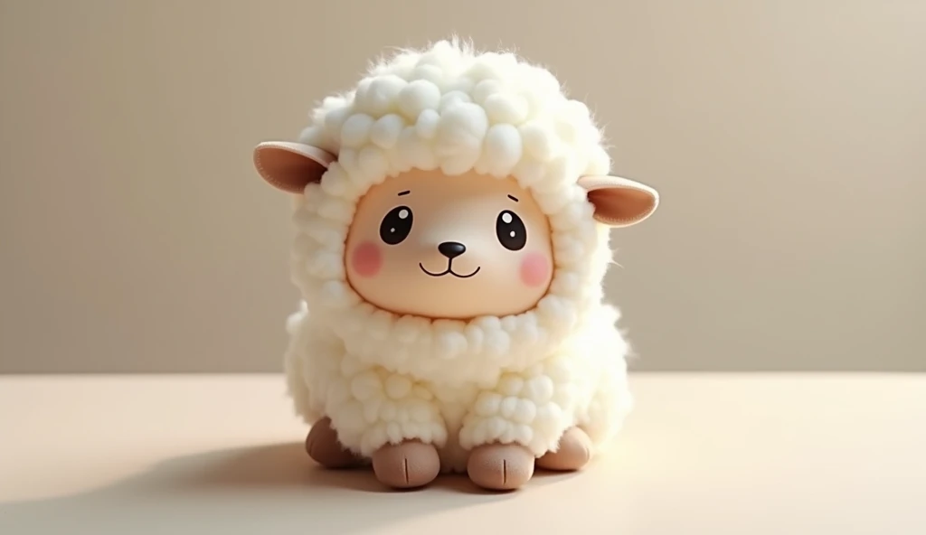 Sheep doll,Sheep dollของเล่นสุดcute,He's tiny.,Face the lens,Luxury materials,cute