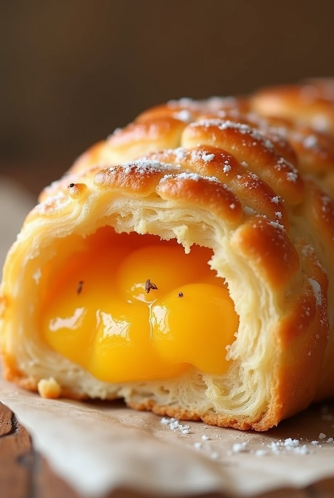 pastry with Mango fillings (no plate)