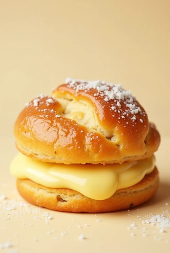 Yummy pastry with Banana fillings (no plate and no blurry effect)