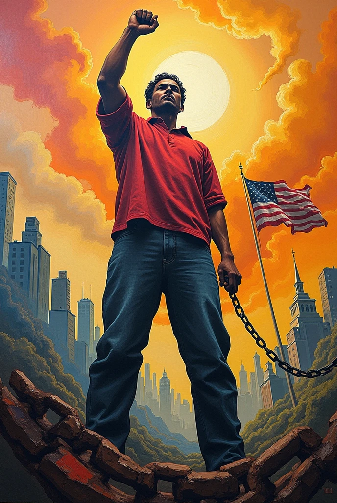 Political freedom art