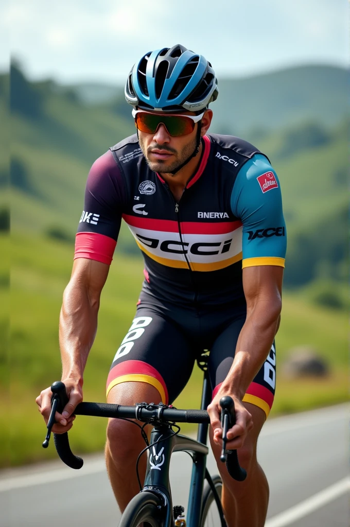 Cycling jersey of DCCI