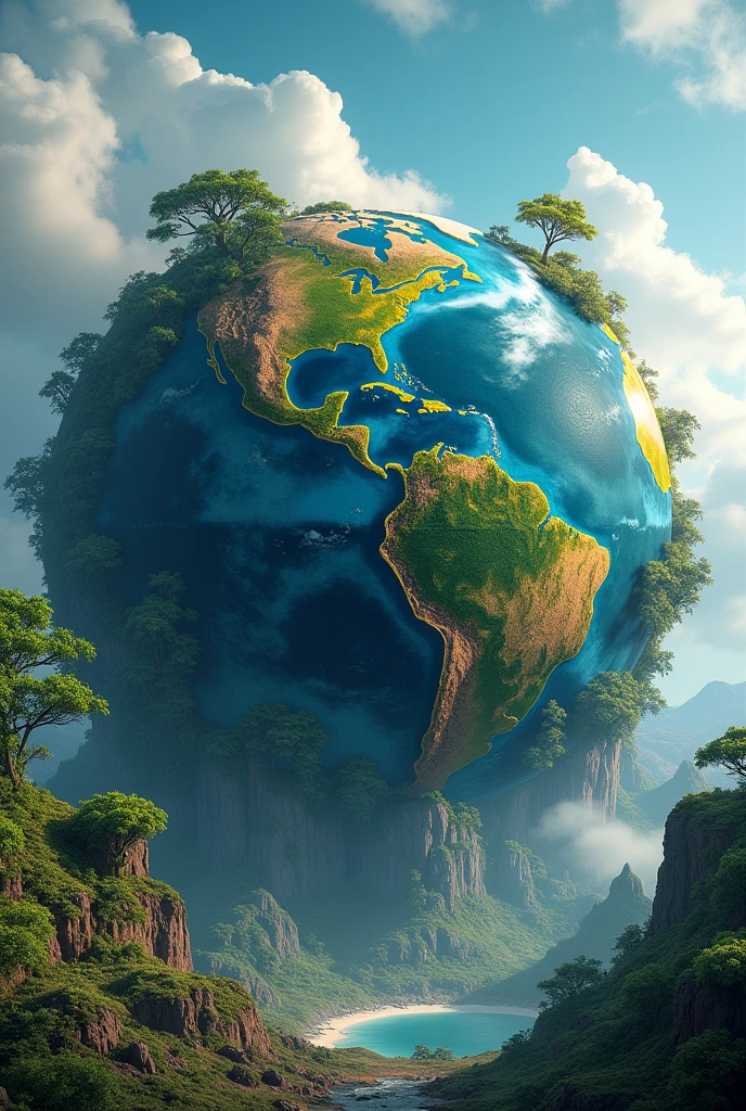 Earth with no humans