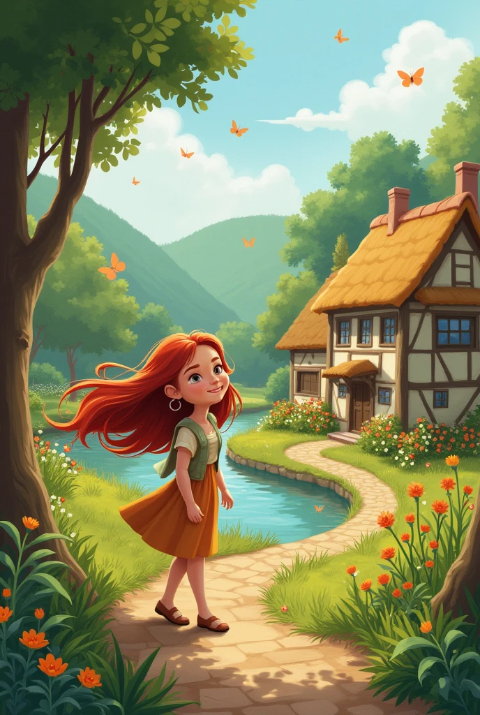 Once upon a time, in a little village, there lived a young girl named Lily