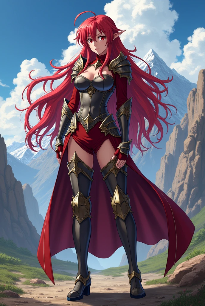 Erza Scarlet anime with hot ass