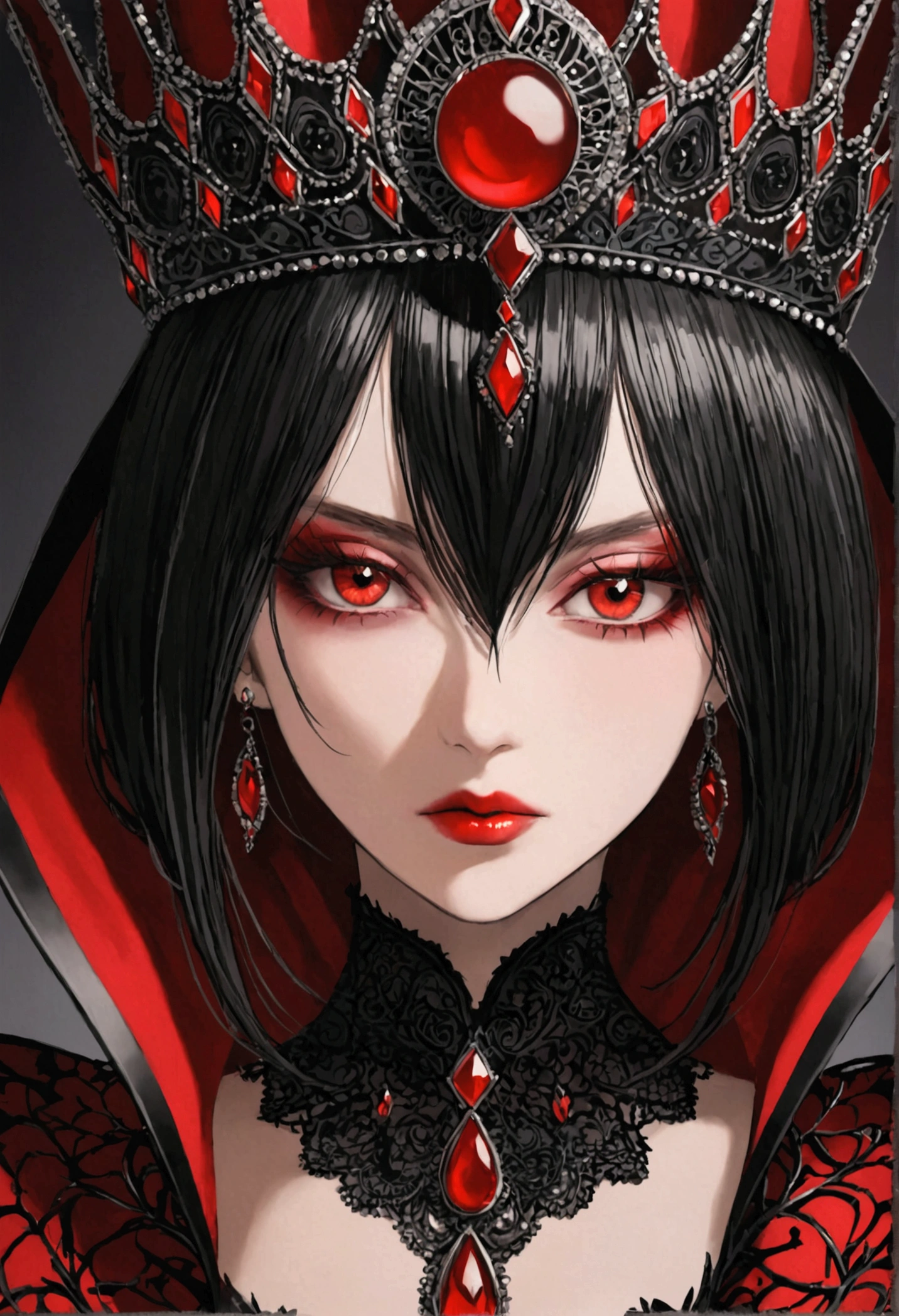 Red Eye Black Queen