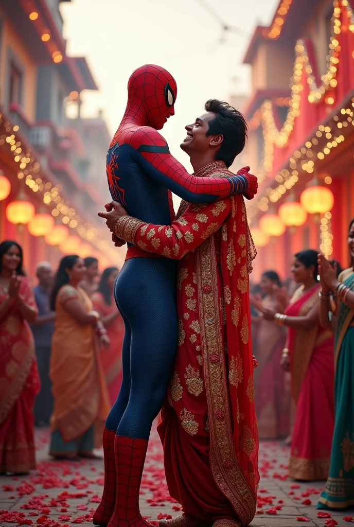 Spiderman in india sharukh khan marriage 