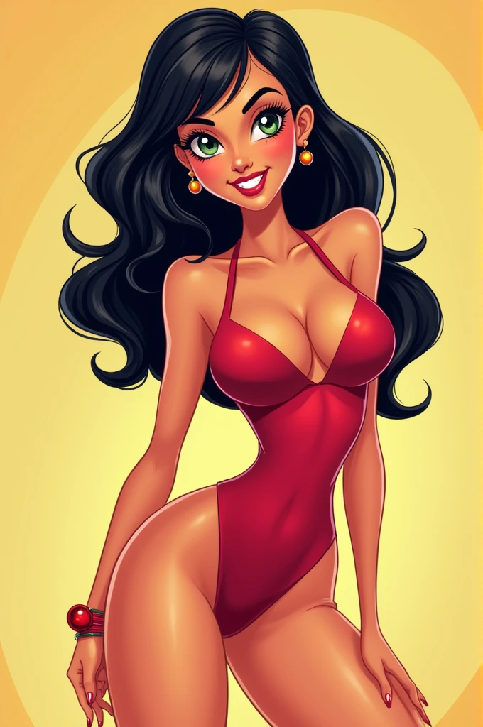 Cartoon sexy girl