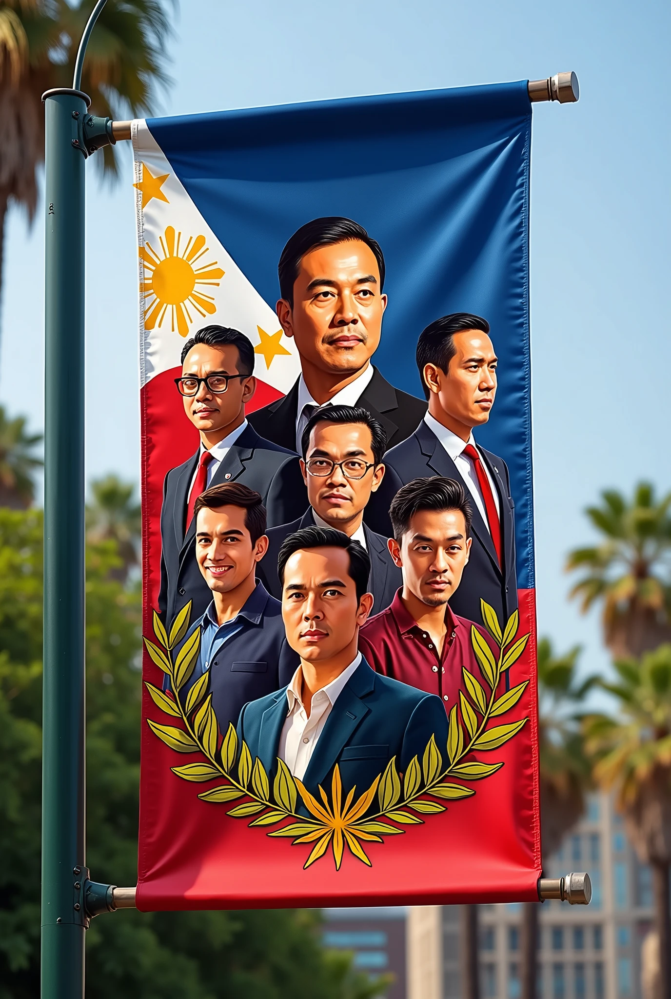 Philippine national heroes day banner